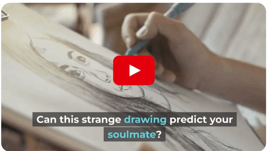 Psychic soulmate sketch drawing predicting your soulmate – love story reading USA