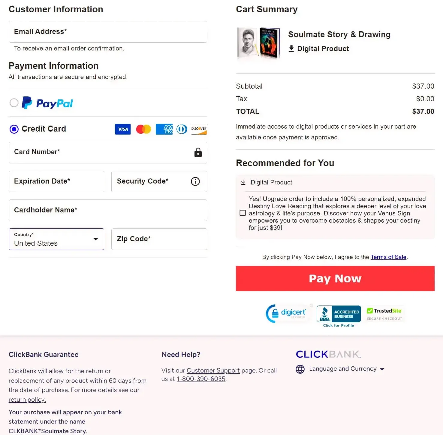 Soulmate love Story  buy now Official site limited time offer